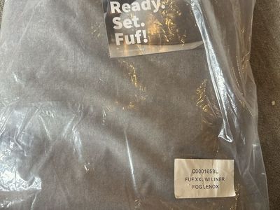 Big Joe Fuf Replacement Cover XXL W/ Liner Fog Lenox