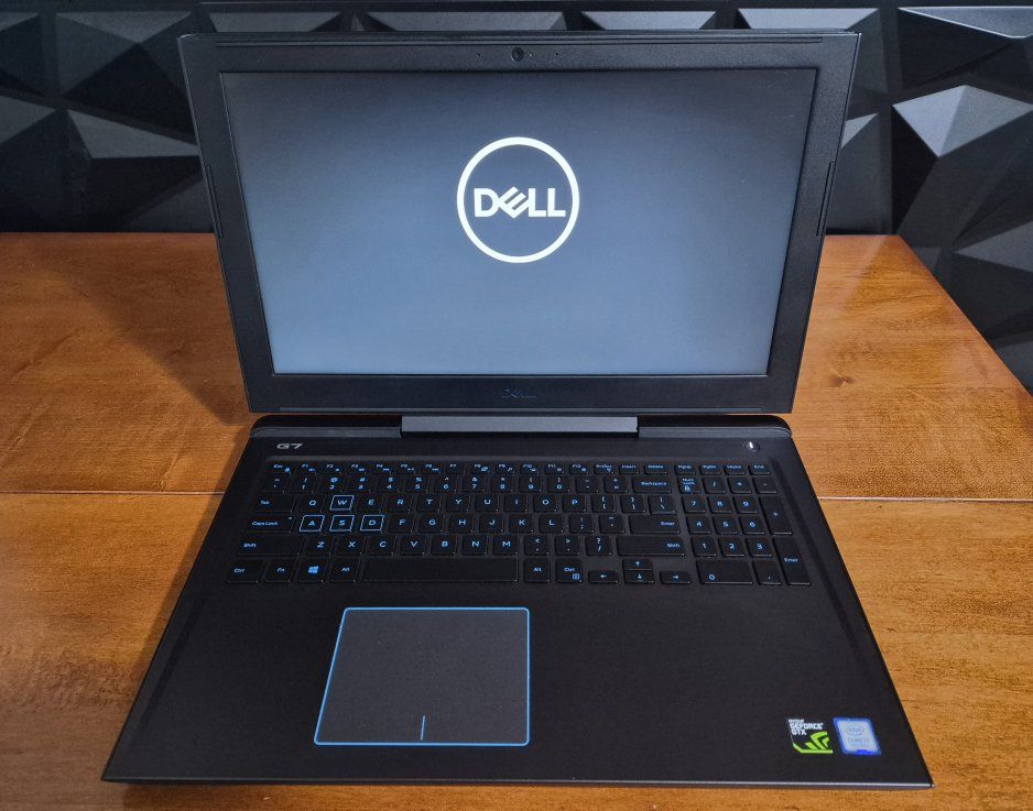 Dell G7 7588 Gaming Laptop 15.6 Intel i7-8750H CPU 2.20GHz. 8GB DDR4 128GB SSD+1TB HDD NVIDIA GeForce GTX 1060 Max-Q (6GB GDDR5