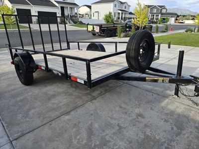 2024 works horse utility trailer 7x12.5 title in hand