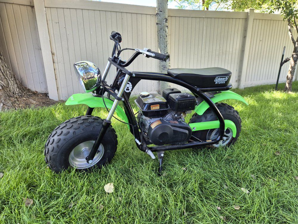 Coleman BT200X mini bike like new