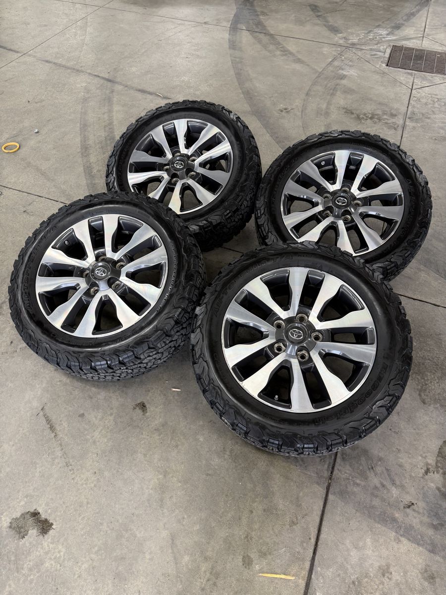 5x150 Toyota Sequioa Wheels/ 275/55/20 BFG KO2