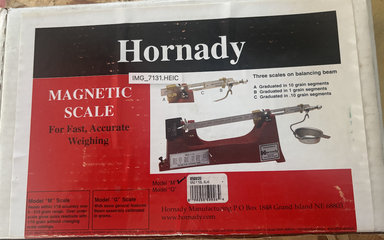 Hornady Magnetic Scale For Sale
