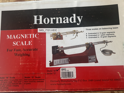 Hornady Magnetic Scale For Sale