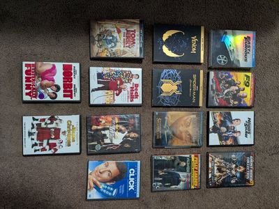 DVD Movie Collection: Spider-Man, Fast & Furious, Venom, Ghost Rider, Click, Norbit, & More!
