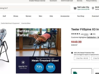 Teeter FitSpine X3 Inversion Table