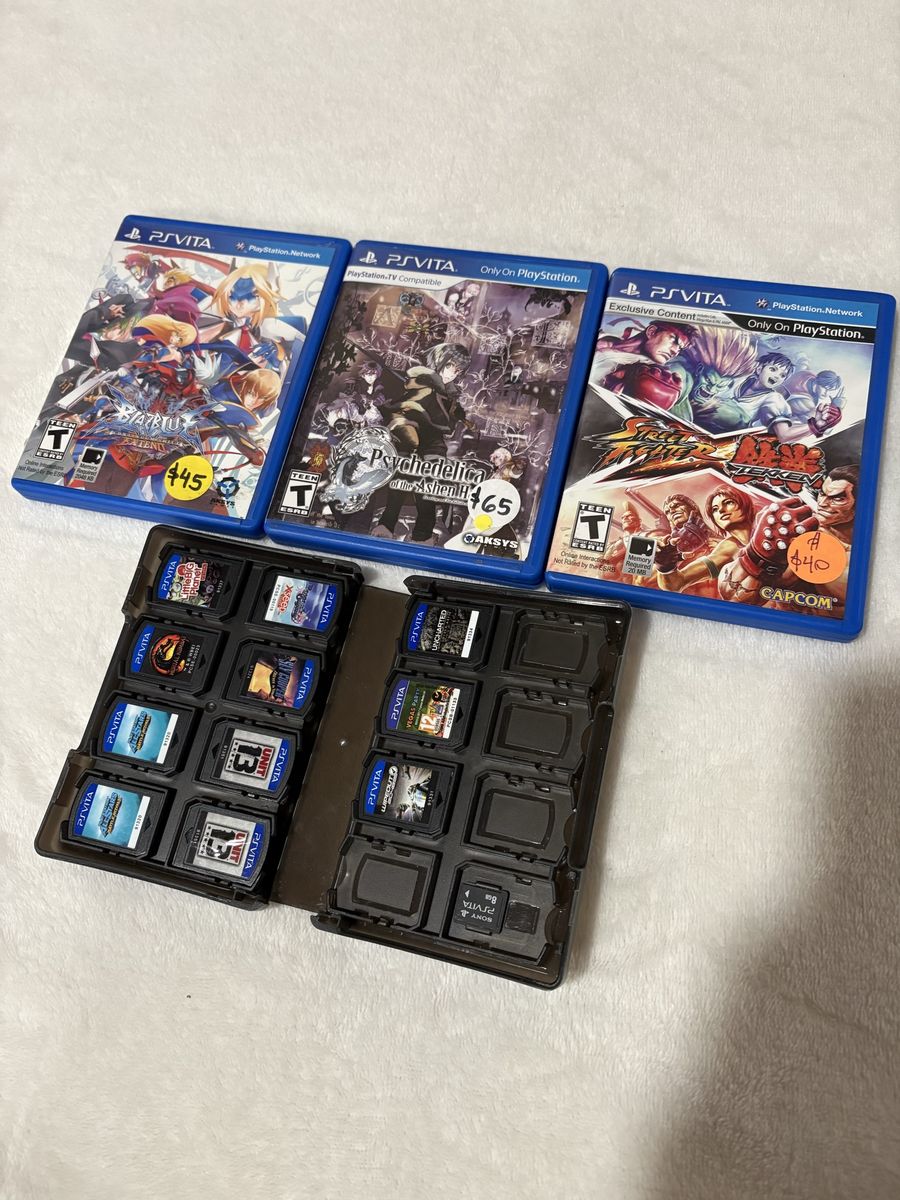PS Vita Games - Please Read Description