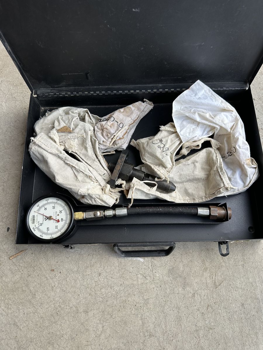vintage Diesel Compression Tester