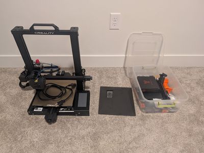 Creality CR6-SE with lots of extras.