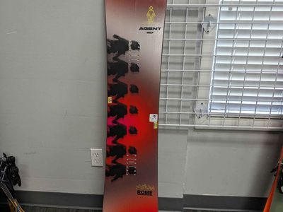 Rome Agent 157cm Snowboard - Lightly Used 2026