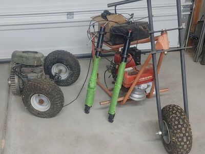 2 engines mini bike tons of parts