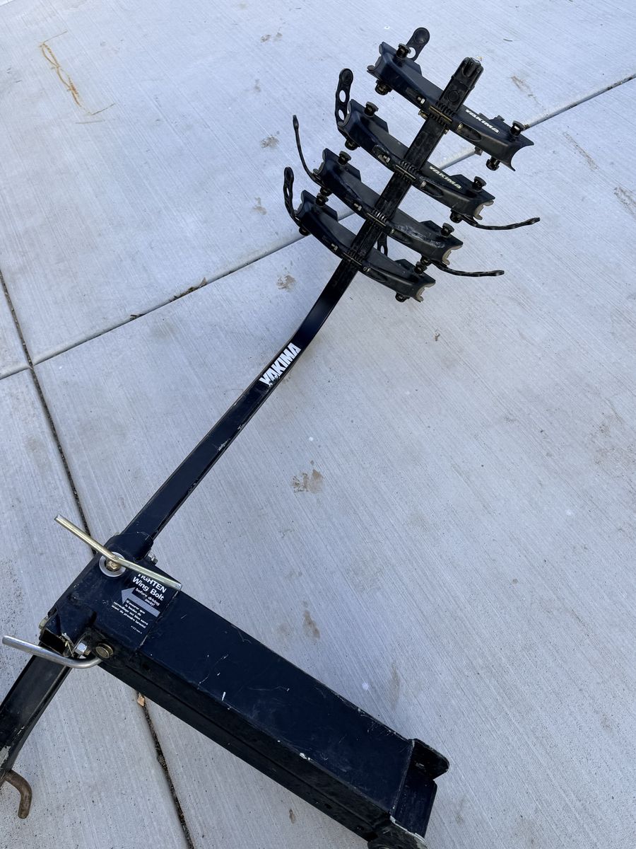 Yakima SwingDaddy 4-Bike Hitch Mount Rack - Used, Holds 4 Bikes, Swing Away Access