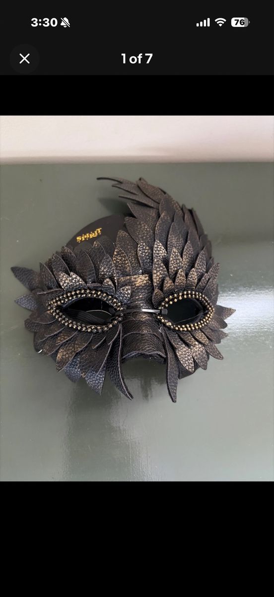 Halloween Masquerade Eye Mask Bird Owl