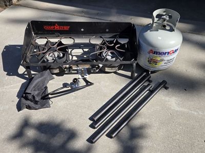 Camp chef explorer stove