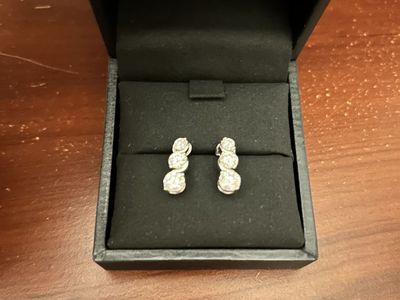 NOLA MOISSANITE EARRINGS 1.53 CARAT