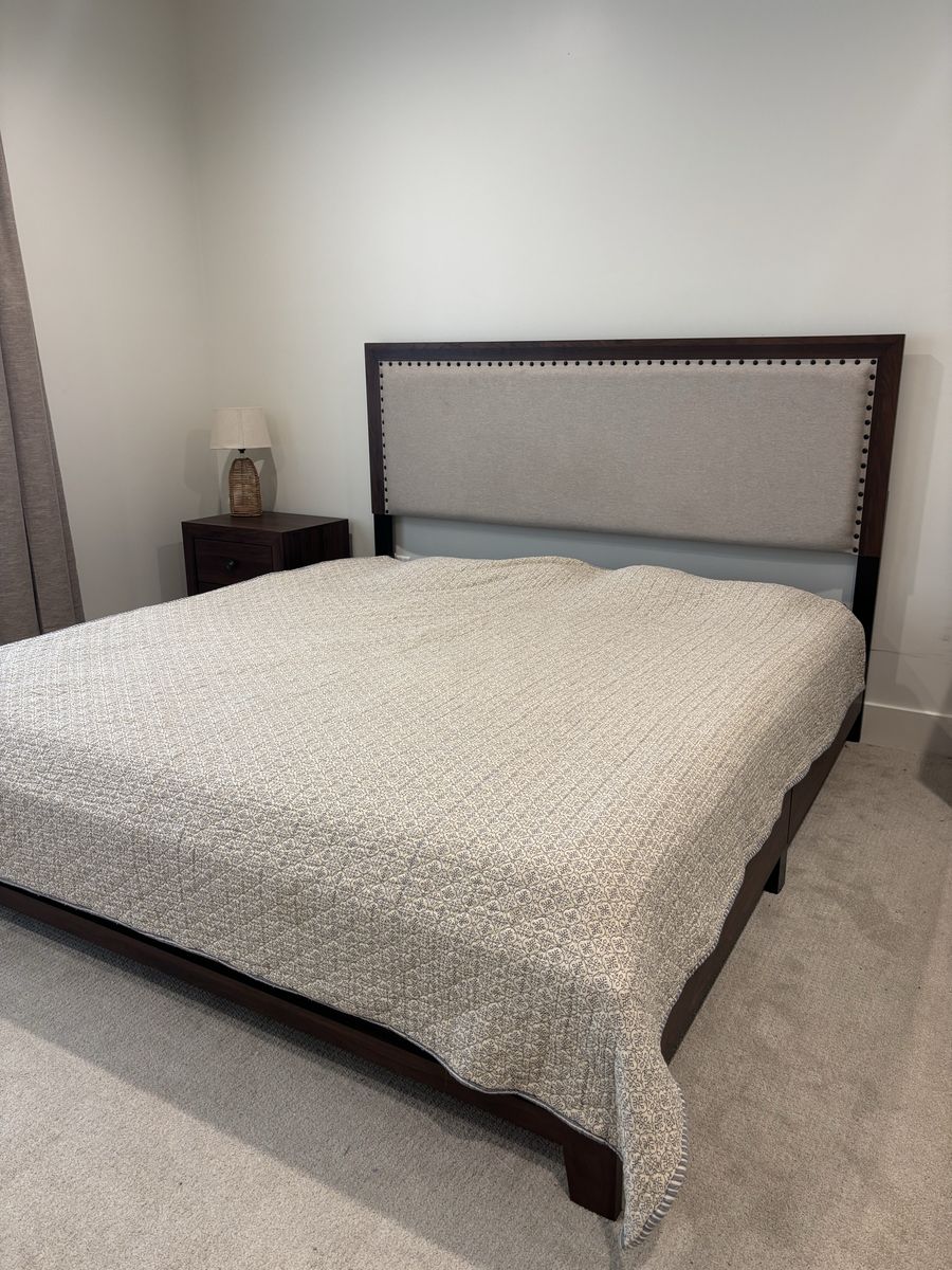 Brand New King Size Bed Frame Upholstered