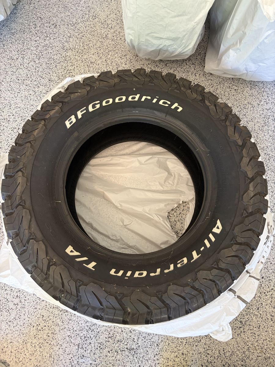BF Goodrich All-Terrain -SET of 5 tires -  Yes Five - BRAND NEW - T/A KO2 LT265/70R17