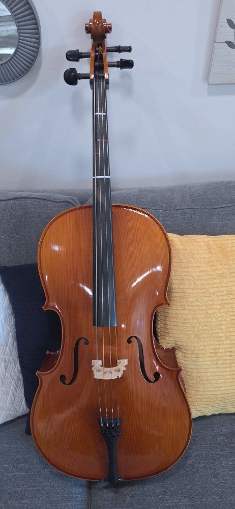Samuel Eastman VC90 3/4 Cello with Soft Case and Bow