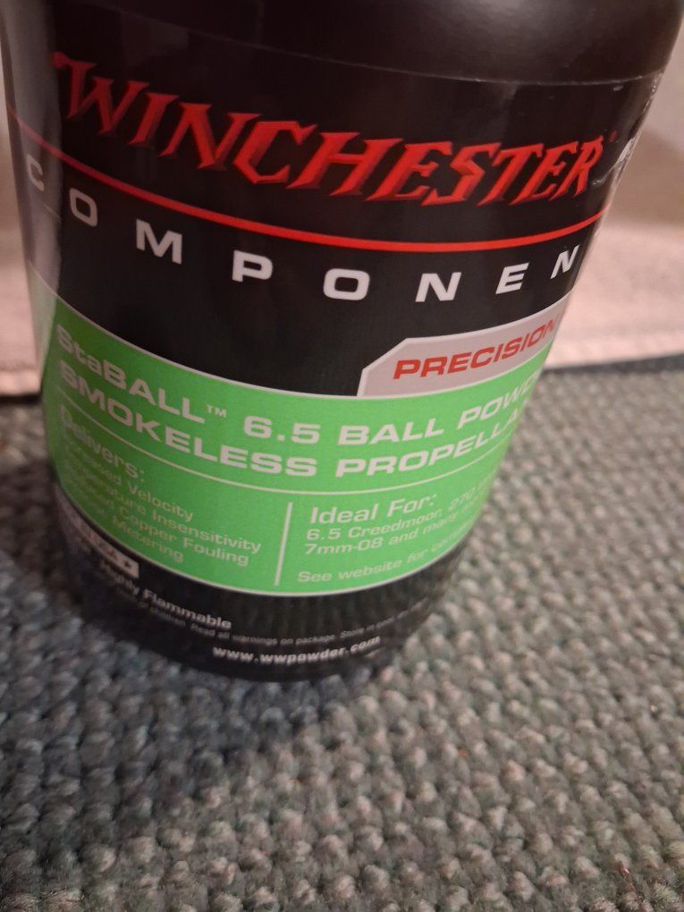 Winchester StaBALL 6.5 Ball Powder