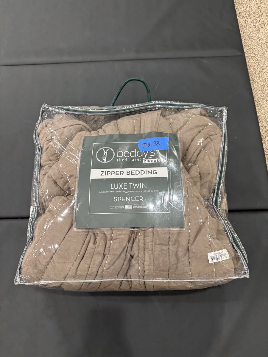 Beddys TWIN Spencer Zipbase Minky