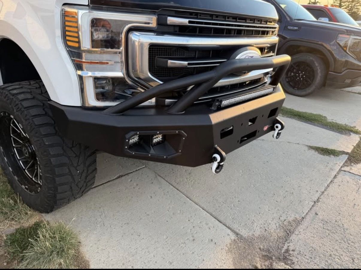Warn winch bumper