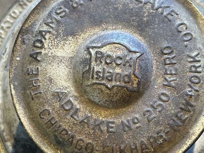 Antique Railroad Lantern Adams Westlake Adlake 250