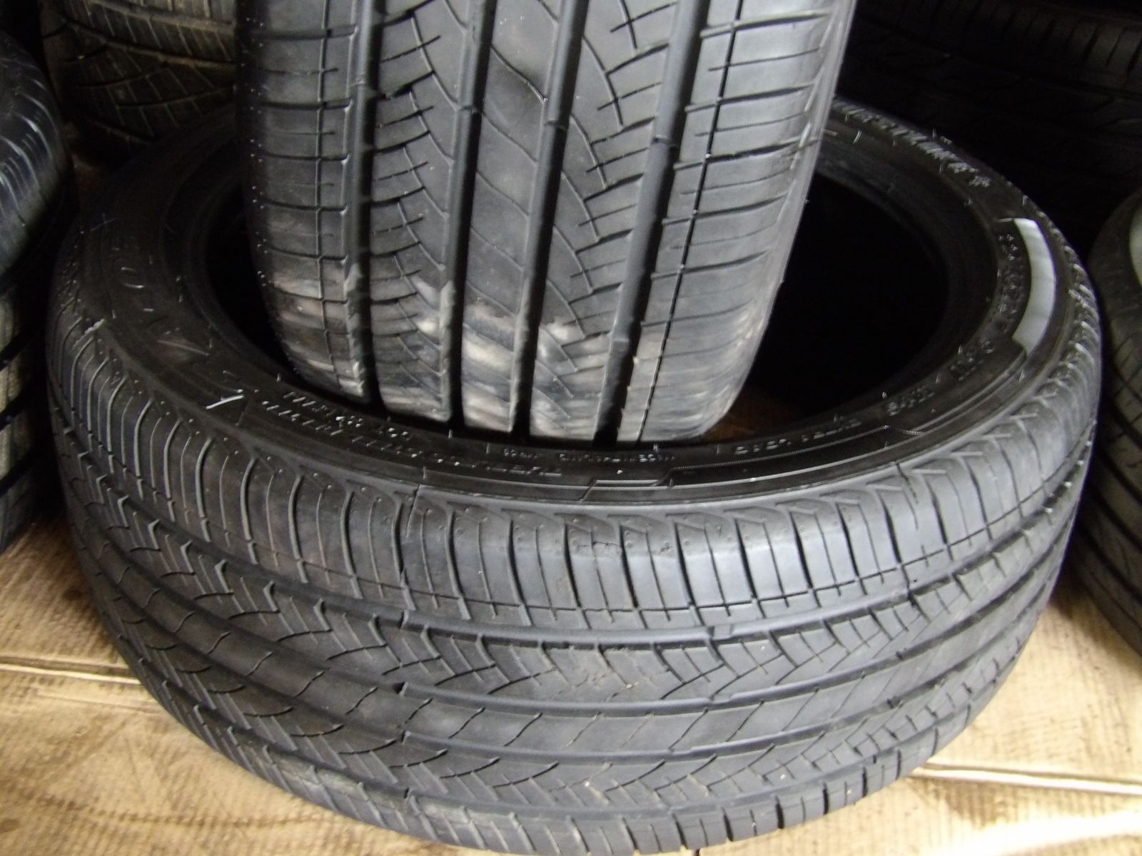 225/45R17 WESTLAKE RADIAL SA07 PAIR OF TWO USED TIRES