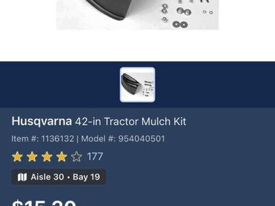Husqvarna 42-in Tractor Mulch Kit