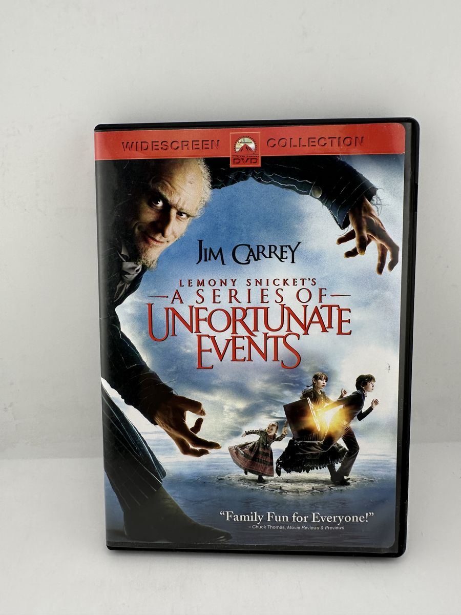 Lemony Snicket’s A Series of Unfortunate Events DVD Jim Carrey Widescreen