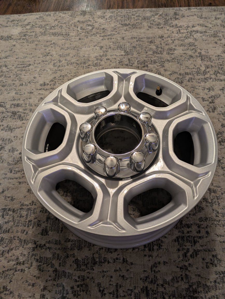 Ford Super Duty stock wheels
