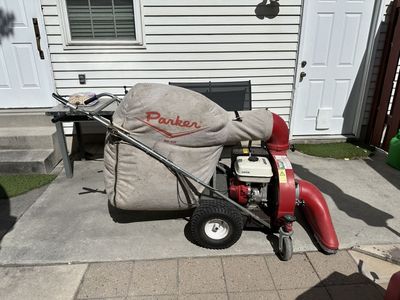 Lawn and Yard vacuum by Parker