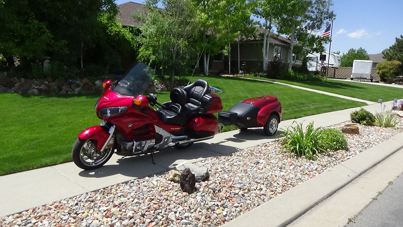 2013 Goldwing Model GLH 6 Cyl. with Trailer