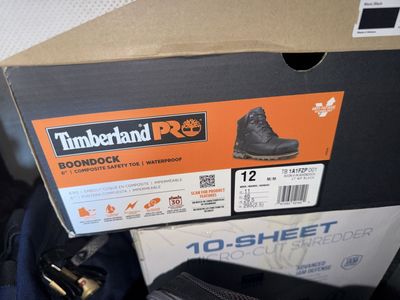 Composite Toe Size 12 Timberland Boondock Boots