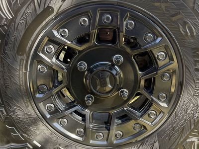 32 Maxxis Carnivore ML1 on 14 Black Can-Am Wheel