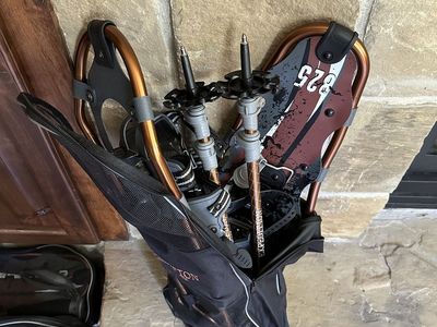 BRAND NEW Yukon Charlie's Expedition Snowshoe Kits (Includes Poles & Bag)