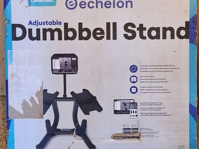 Echelon Dumbbell Rack Stand with Tablet Holder