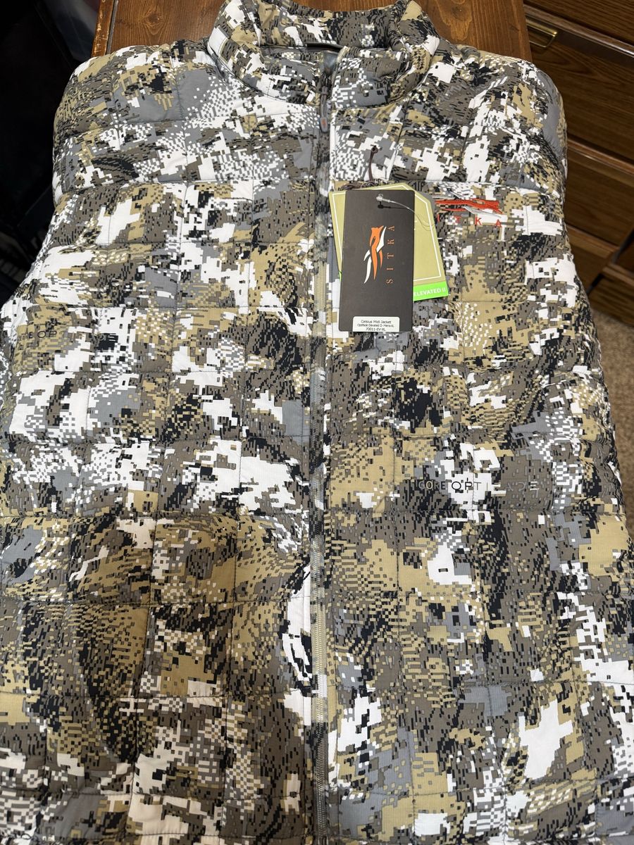 SITKA Celsius Midi Jacket Optifade Elevated II Mens XL - NEW with Tags