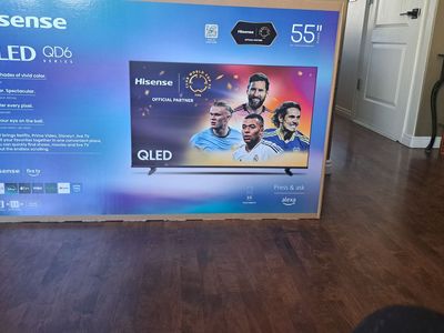 Tv 55 inch hisense led qd6 series
