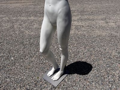 mannequin leg display