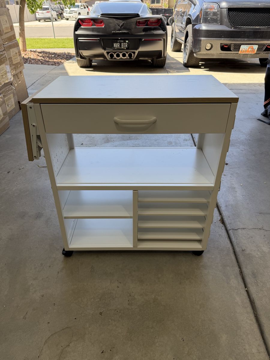Rolling Metal Work Cart made for Cricket Cutter New