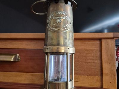 Vintage E. Thomas & Williams Cambrian Miners Lamp