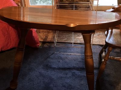 Table and chairs