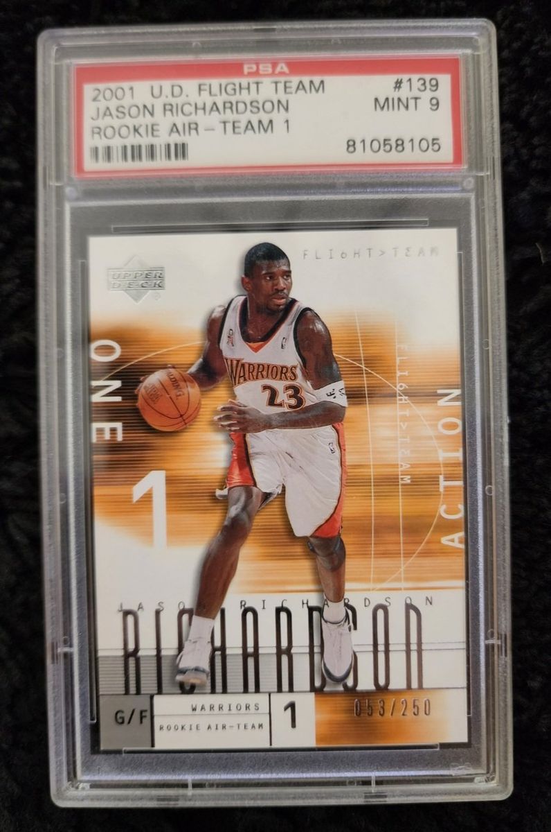 Jason Richardson rookie PSA Mint 9 #'D