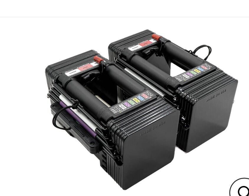 New Powerblock Elite Exp Adjustable Dumbbells 5-50