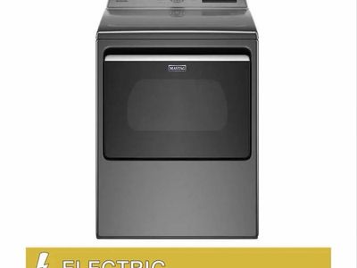 Maytag MED6230HC 7.4 cu. ft. Large Capacity Electric Dryer with Advanced Moisture Sensing