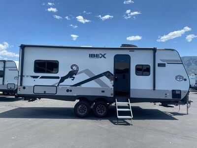 New 2025 Forest River RV IBEX Lightweight with Slide-Out, Solar Panel, and More (20FKDS)