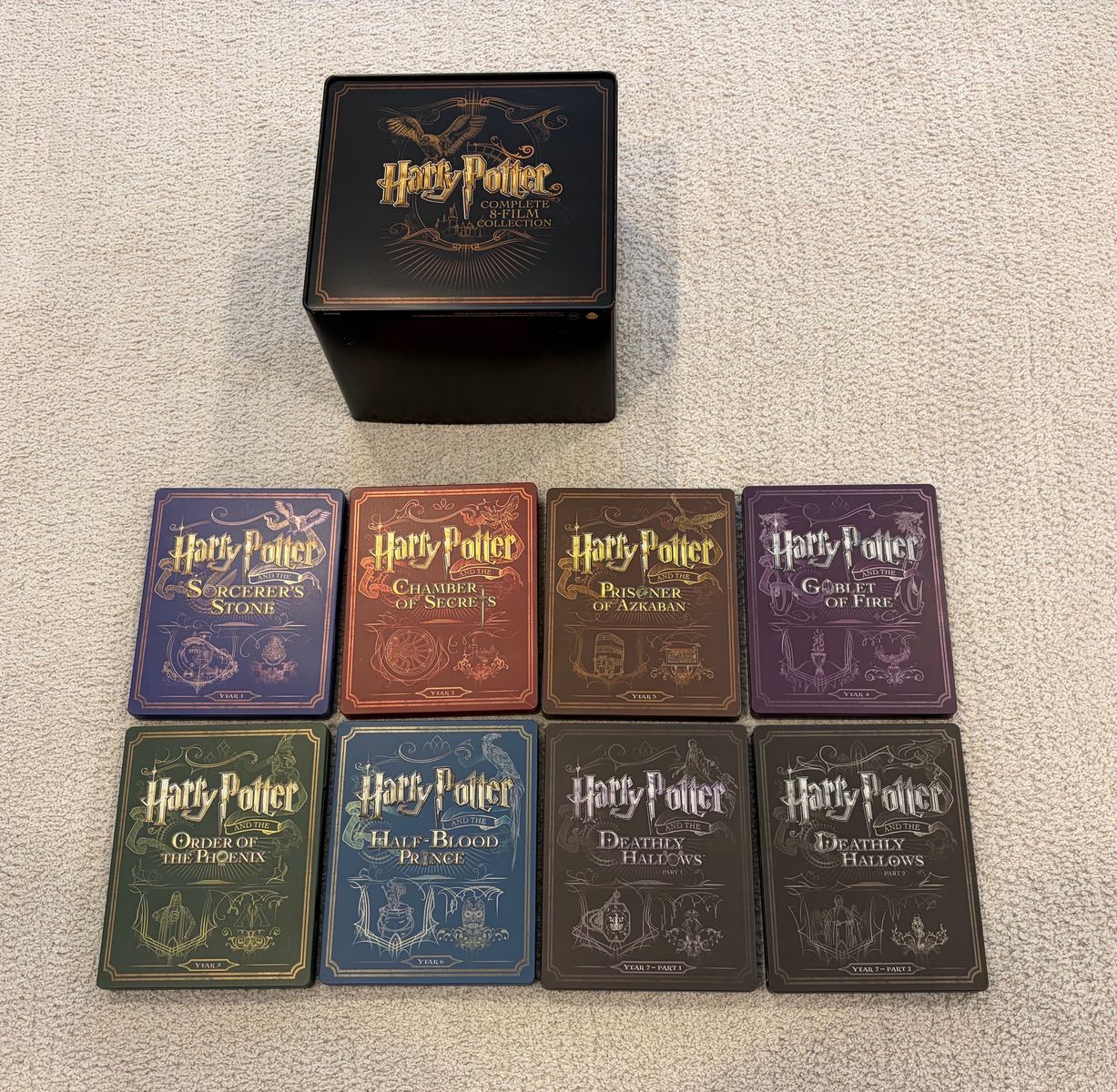 Harry Potter: Complete 8-Film Collection SteelBook Box Set — Blu-ray, Best Buy Exclusive, OOP