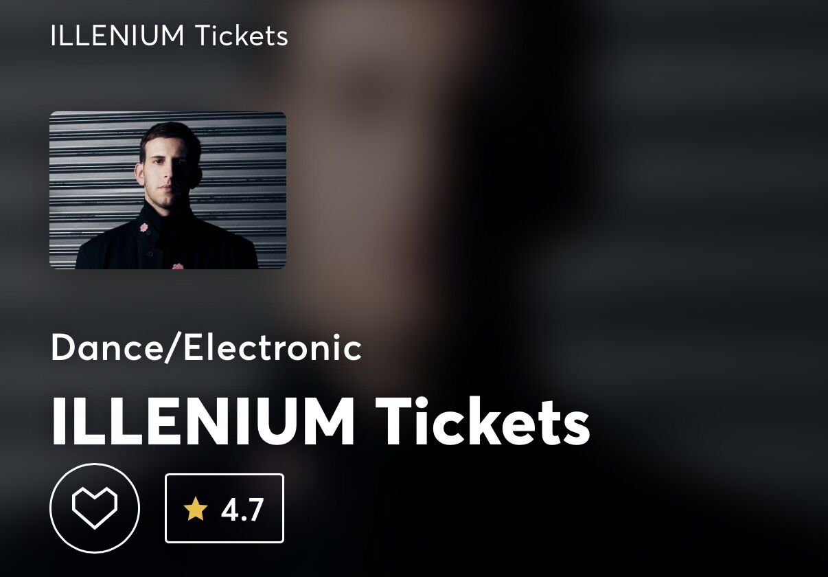 (4) Illenium Sphere tickets fri March 6