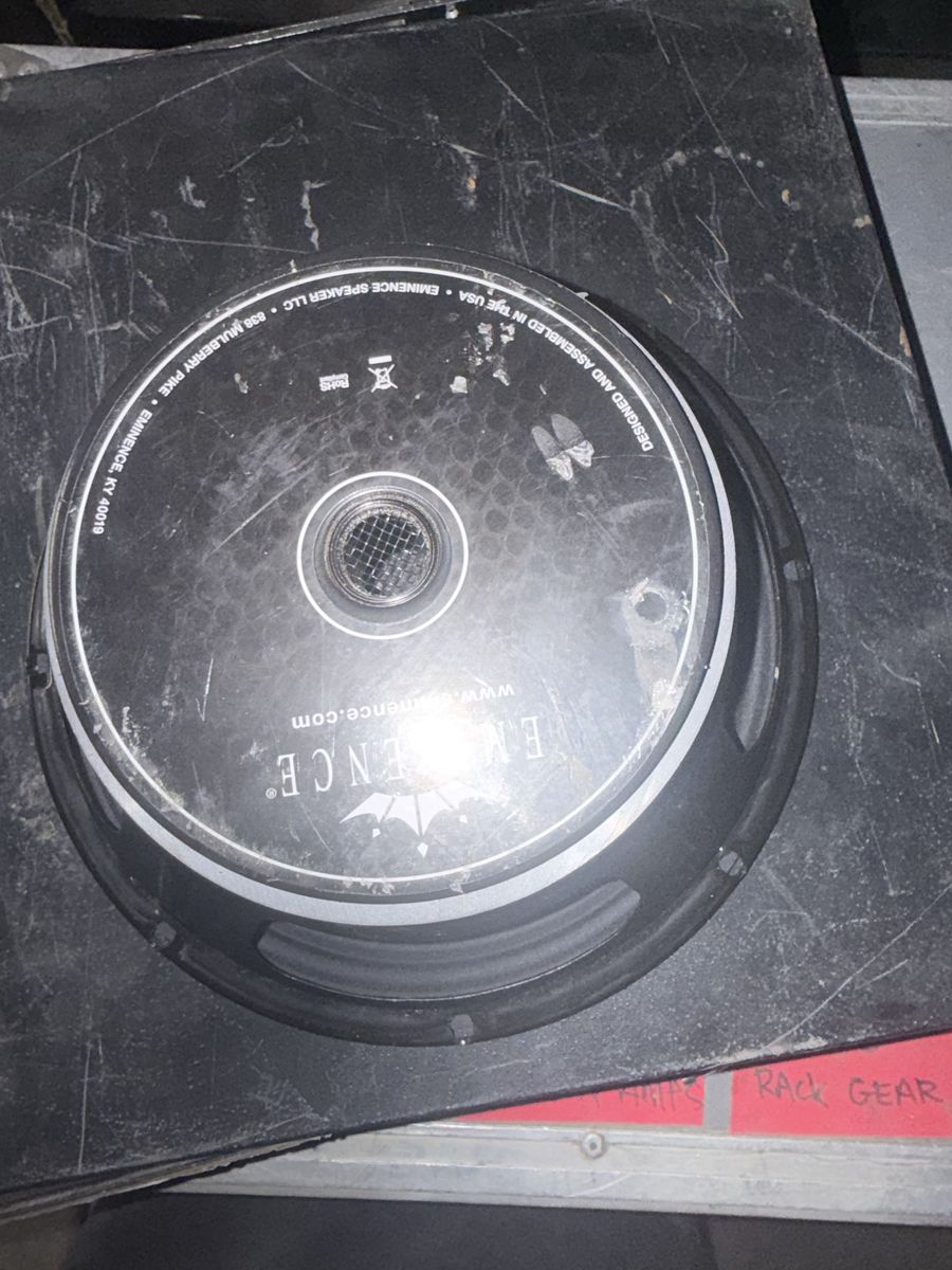 8x Eminence Delta-10A 10" 350W Speaker Drivers - 6 New in Box, 2 Open Box w/ Scratches
