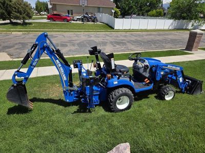 Workmaster 25S 4wd Loader Backhoe Sub Compact Tractor