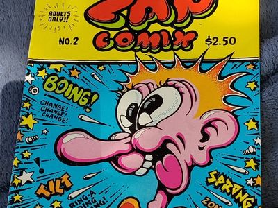 Zap Comix No. 2 R. Crumb Underground Adult Comic Book - Gags, Jokes, Kozmic Truths